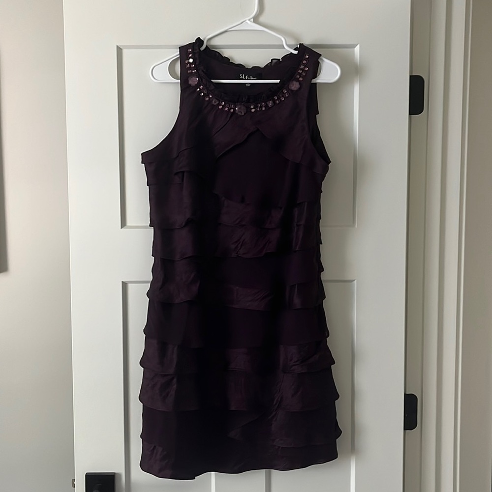 Layered sleeveless dress